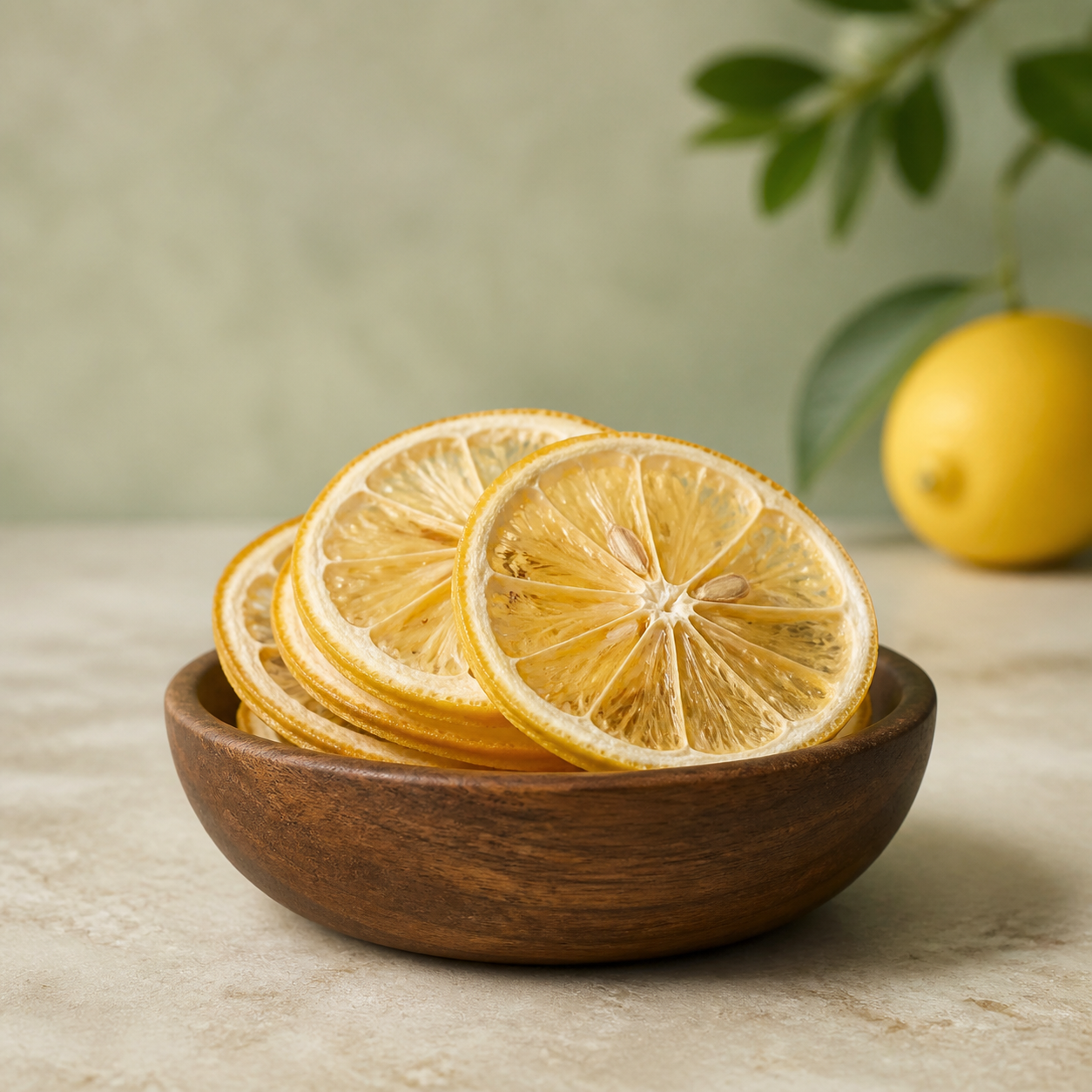 Tangy Sun-Dried Lemon & Organic Mint Iced Cooler