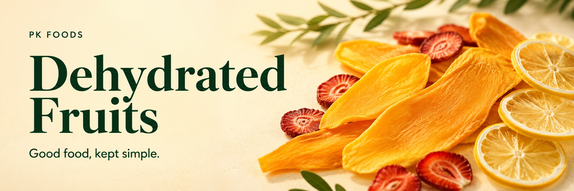 Dehydrated Fruits — Pure & Organic